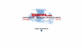 What Sinopa.ee website looked like in 2011 (12 years ago)