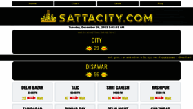 What Sattacity.com website looked like in 2023 (This year)