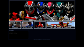 What Supersentai.com website looked like in 2023 (This year)