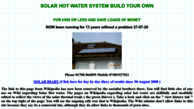 What Solarfriend.co.uk website looked like in 2023 (2 years ago)
