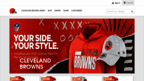 What Storeprobrowns.com website looked like in 2023 (This year)