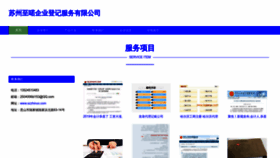What Szzhinuo.com website looked like in 2023 (This year)