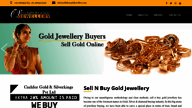 What Sellnbuygoldjewellery.com website looked like in 2023 (This year)