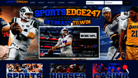 What Sportsedge247.com website looks like in 2024 