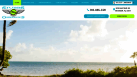 What Stubbsorthodontics.com website looked like in 2024 (1 year ago)