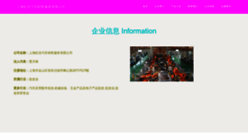 What Shanghaihongzhiqirui.com website looks like in 2024 