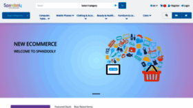 What Spandooly.de website looks like in 2024 