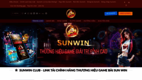 What Sunwinclub.click website looks like in 2024 