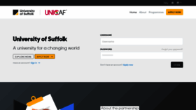 What Sis-uos.unicaf.org website looks like in 2024 