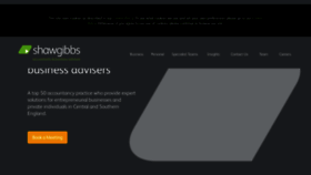 What Shawgibbs.com website looks like in 2024 