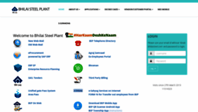 What Sail-bhilaisteel.com website looks like in 2024 