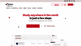 What Studyoverseasglobal.com website looks like in 2024 