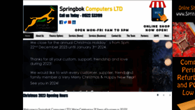 What Springbok-computers.co.uk website looks like in 2024 