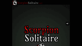 What Scorpionsolitaire.net website looks like in 2024 
