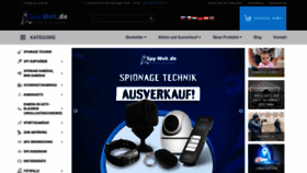 What Spy-welt.de website looks like in 2024 
