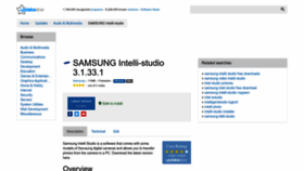 What Samsung-intelli-studio.updatestar.com website looks like in 2024 