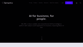 What Semantix.com.br website looked like in 2024 (1 year ago)