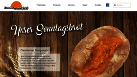 What Sondermann-brot.de website looks like in 2024 