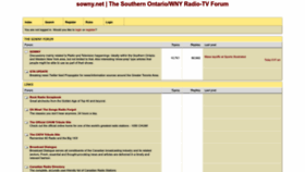 What Sowny.net website looked like in 2024 (2 years ago)