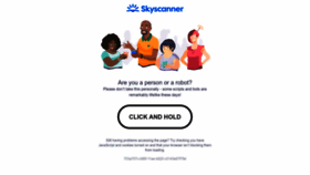 What Skyscanner.cz website looks like in 2024 