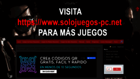 What Solojuegospc.mex.tl website looks like in 2024 