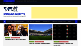 What Streamingindiretta.net website looks like in 2024 