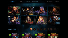 What Shadowverse-portal.com website looked like in 2024 (1 year ago)
