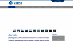 What Sealineemc.com website looks like in 2024 