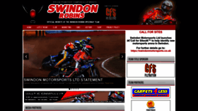 What Swindon-speedway.com website looked like in 2024 (1 year ago)