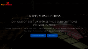 What Subscriptioniptvservice.com website looks like in 2024 