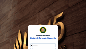 What Siakad.up45.ac.id website looks like in 2024 