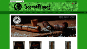 What Secretplanet.co website looks like in 2024 