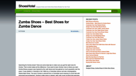 What Shoeshotel.com website looks like in 2024 