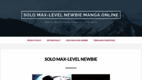 What Solomax-manga.com website looks like in 2024 