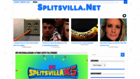 What Splitsvilla.net website looks like in 2024 