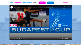 What Sysbudapestcup.com website looks like in 2024 