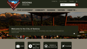 What Sedonaaz.gov website looks like in 2024 