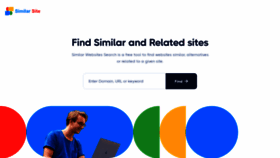 What Similarsite.org website looks like in 2024 