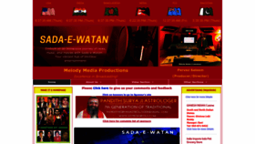 What Sada-e-watan.com website looks like in 2024 