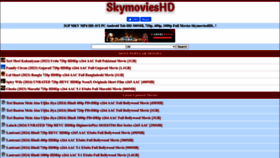 What Skymovieshd.ngo website looks like in 2024 