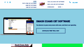 What Smashexams.com website looks like in 2024 