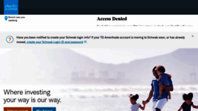 What Schwab.com website looks like in 2024 