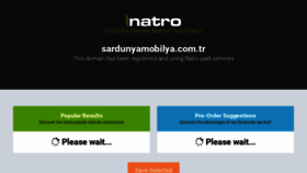What Sardunyamobilya.com.tr website looks like in 2024 