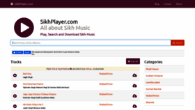 What Sikhplayer.com website looks like in 2024 