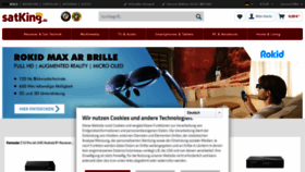 What Satking.de website looks like in 2024 