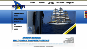 What Skiperzadar.hr website looks like in 2024 