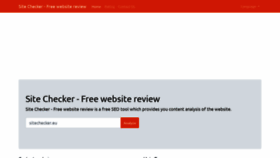 What Sitechecker.eu website looks like in 2024 