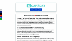 What Ssoap2day.to website looks like in 2024 