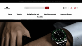 What Sanmartin-watch.com website looks like in 2024 