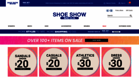 What Shoeshow.com website looks like in 2024 
